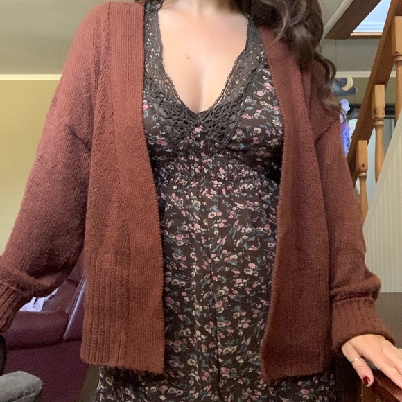 Abercrombie & Fitch tie wrap Cardigan - Picture 2 of 3